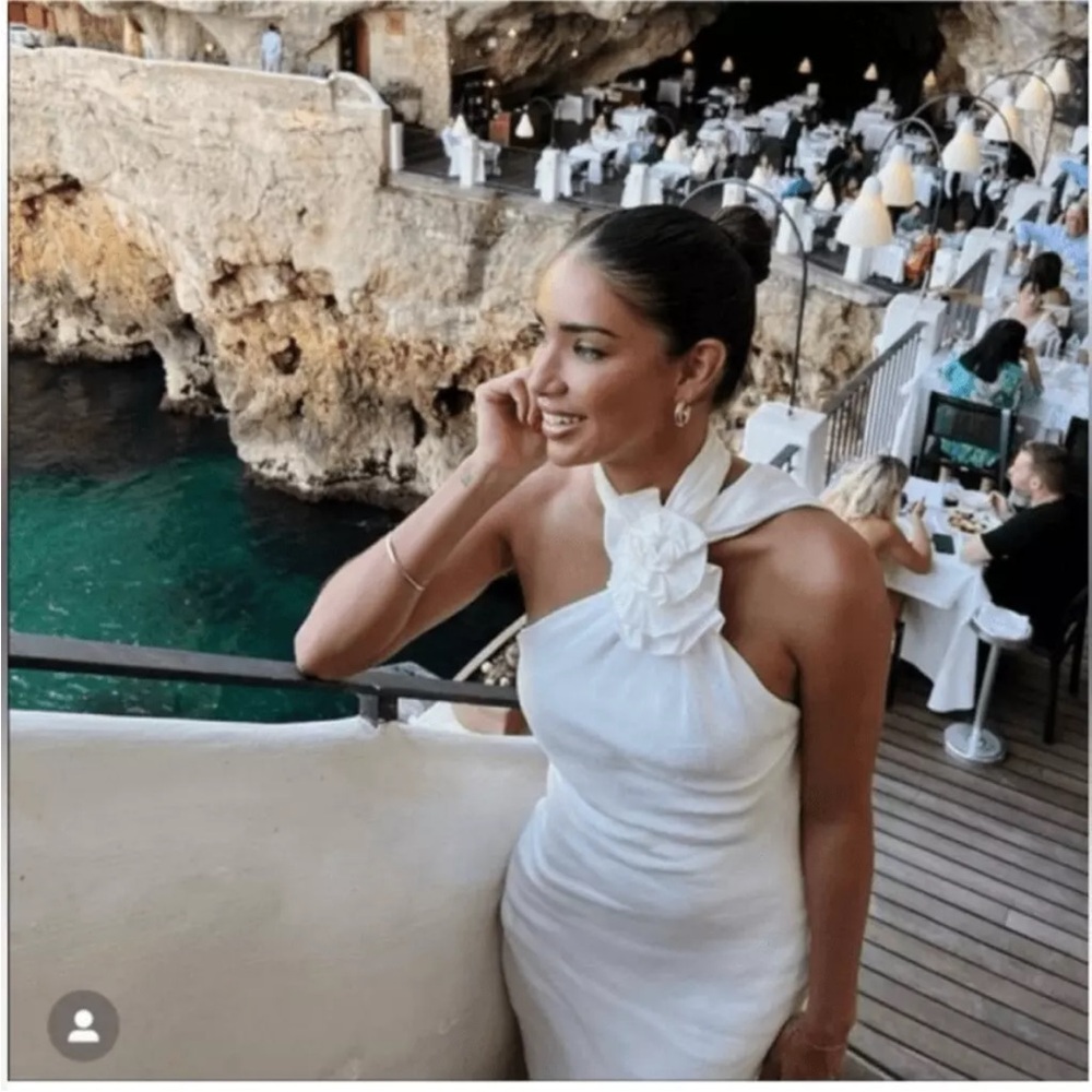 Zara White Mini Dress